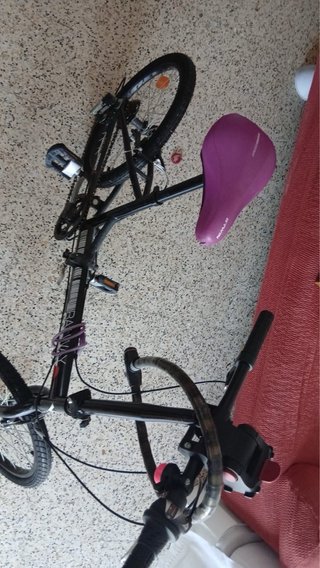 Bicicleta Plegable Negra