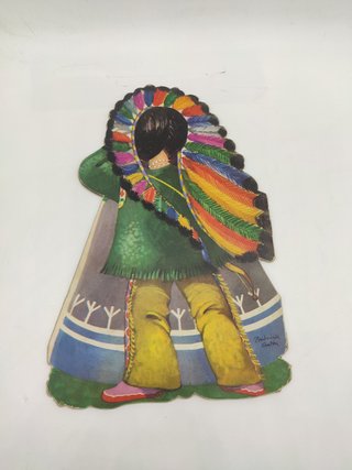 El indio Kun cuento troquelado 1958