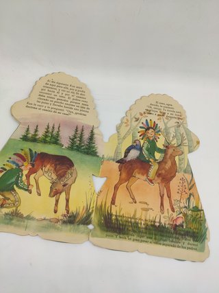 El indio Kun cuento troquelado 1958