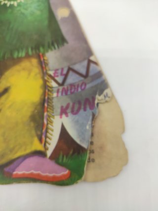 El indio Kun cuento troquelado 1958