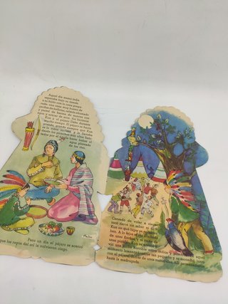 El indio Kun cuento troquelado 1958