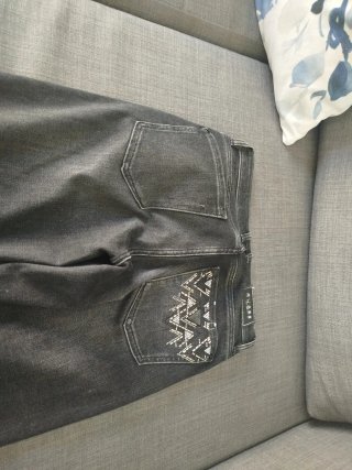 Pantalón Jean Negro Guess Talla XS (24)