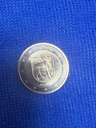 Moneda Letonia 2€ Regiones 2025