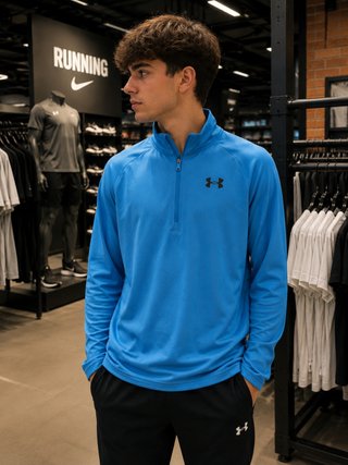 Sudadera deportiva Under Armour azul Talla M