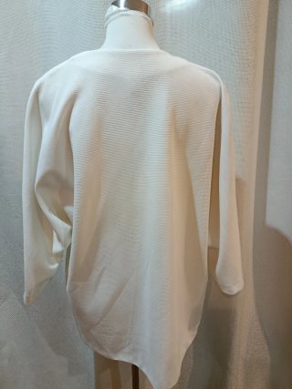 Chaqueta tipo blazer blanca sin cierres
