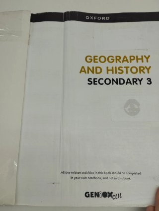 Geography & History 3º ESO. Student's Book. GENiOX