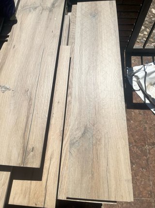 42 Cajas Porcelánico Rectificado Efecto Madera