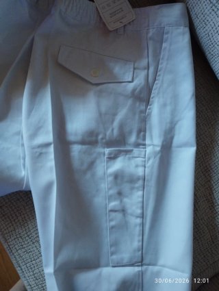Pantalón Valira Talla 46 Blanco