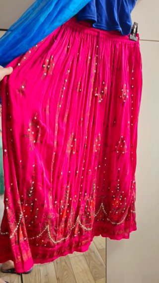 Traje Danza Egipcio Fucsia Talla Única