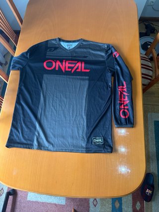 Traje Motocross O'Neal Negro y Rojo