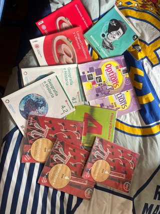 Lote completo de libros 4.º ESO – Asturias (vigent