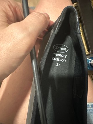 Manoletinas Dr. Scholl's Negro/Gris Talla 37