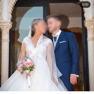 Precioso vestido de novia comprado en 2025