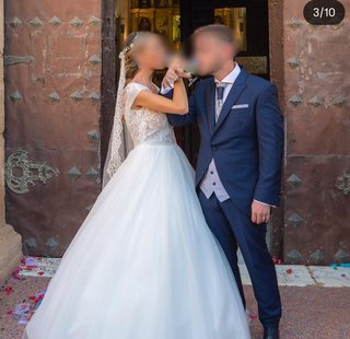 Precioso vestido de novia comprado en 2025