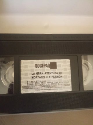 VHS Mortadelo y Filemón: La Gran Aventura