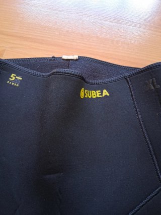 Pantalón neopreno buceo 5mm talla XL