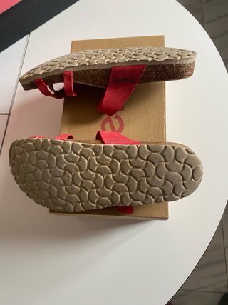 Sandalias rojas Trend