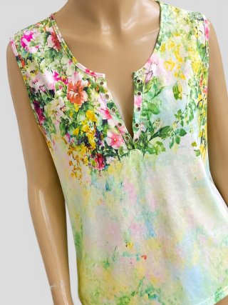 Top Floral Mujer Talla XL 42