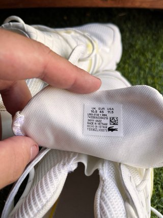 Lacoste Blancas Talla 45 - Como Nuevas