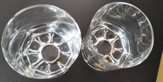 2 Vasos Whisky Vintage Crealine Made in France
