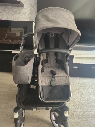 Carro Bugaboo Donkey 5 2 sillas 1 capazo + patin
