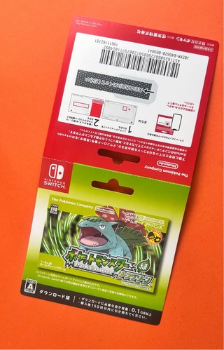 Pokémon Rojo Verde Ed lim 30 th jap switch 1 2