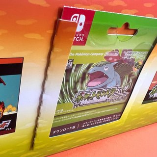 Pokémon Rojo Verde Ed lim 30 th jap switch 1 2