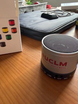 Altavoz UCLM Bluetooth Negro/Plata