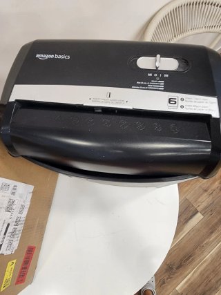 Destructora de Papel Amazon Basics
