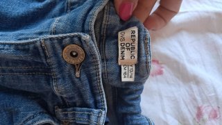 Pantaloncini jeans elasticizzati