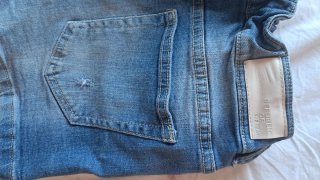Pantaloncini jeans elasticizzati