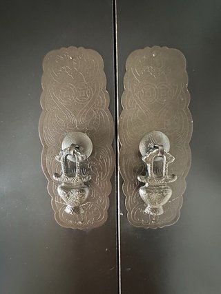 Mueble oriental negro Madera Almacenaje