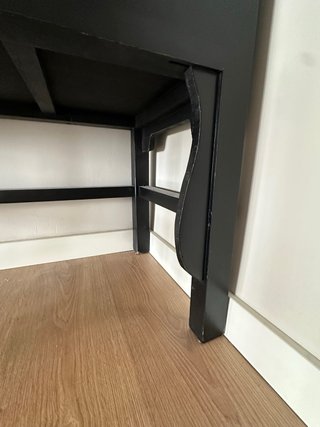 Mueble oriental negro Madera Almacenaje