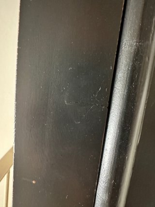 Mueble oriental negro Madera Almacenaje