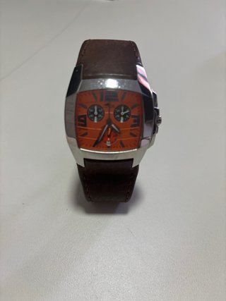 Reloj Lotus Hombre Naranja/Marrón