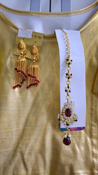 Traje Danza Egipcio Rojo Bordado