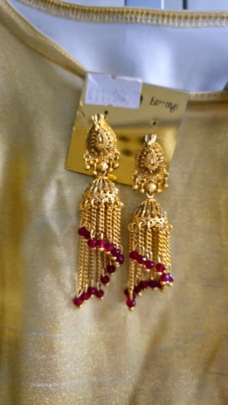 Traje Danza Egipcio Rojo Bordado