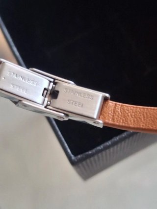 Pulsera Viceroy Grabable Cuero Marrón y Acero inox