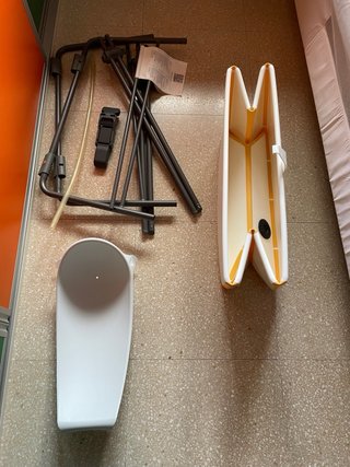 Bañera Stokke con patas.