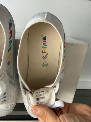 Feiyue T.42 Blancas Logo Multicolor (7)