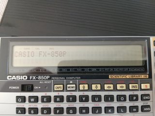 Calculadora Casio FX-850P