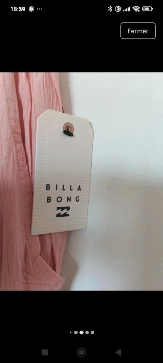 Pantalones anchos rosas talla L con bolsillos
