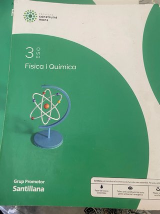 FISICA I QUIMICA 3 SEC CONSTRUINT MONS