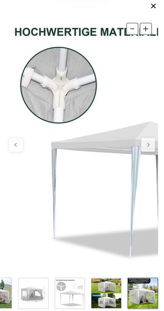 Carpa de jardín de Leroy Merlin
