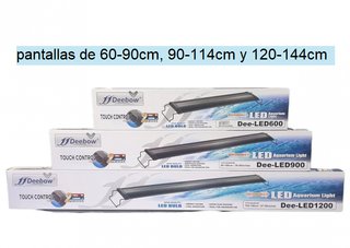 pantalla LED acuario 60/80/90 cm pecera luz
