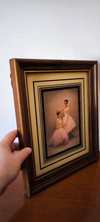Cuadro antiguo bailarinas