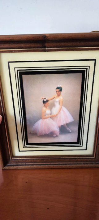 Cuadro antiguo bailarinas