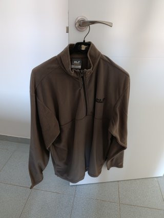 Sudadera Jack Wolfskin Marrón Térmica