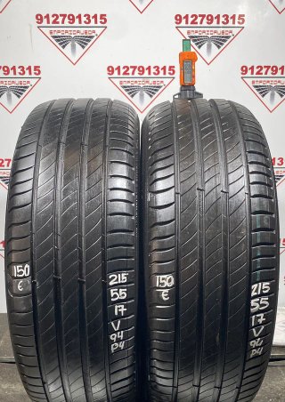 215 55 17 V MICHELIN RUEDA AL 90% VIDA UTIL