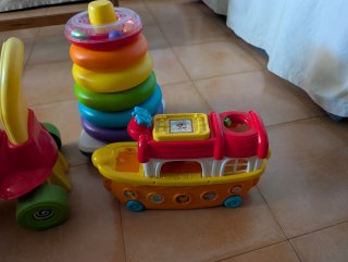 Lote de 4 juguetes infantiles